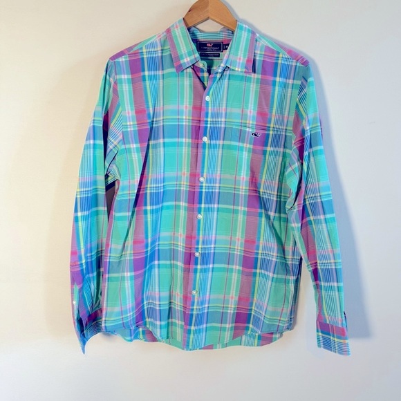 Vineyard Vines Men's Slim Fit Tucker Shirt, Size M - Picture 1 of 5